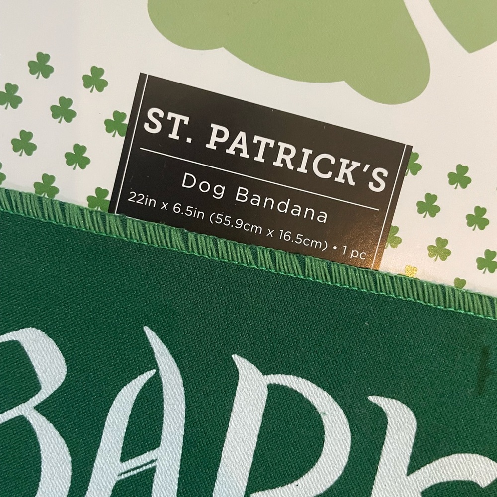 Irish dog bandana - Picture 5 of 5